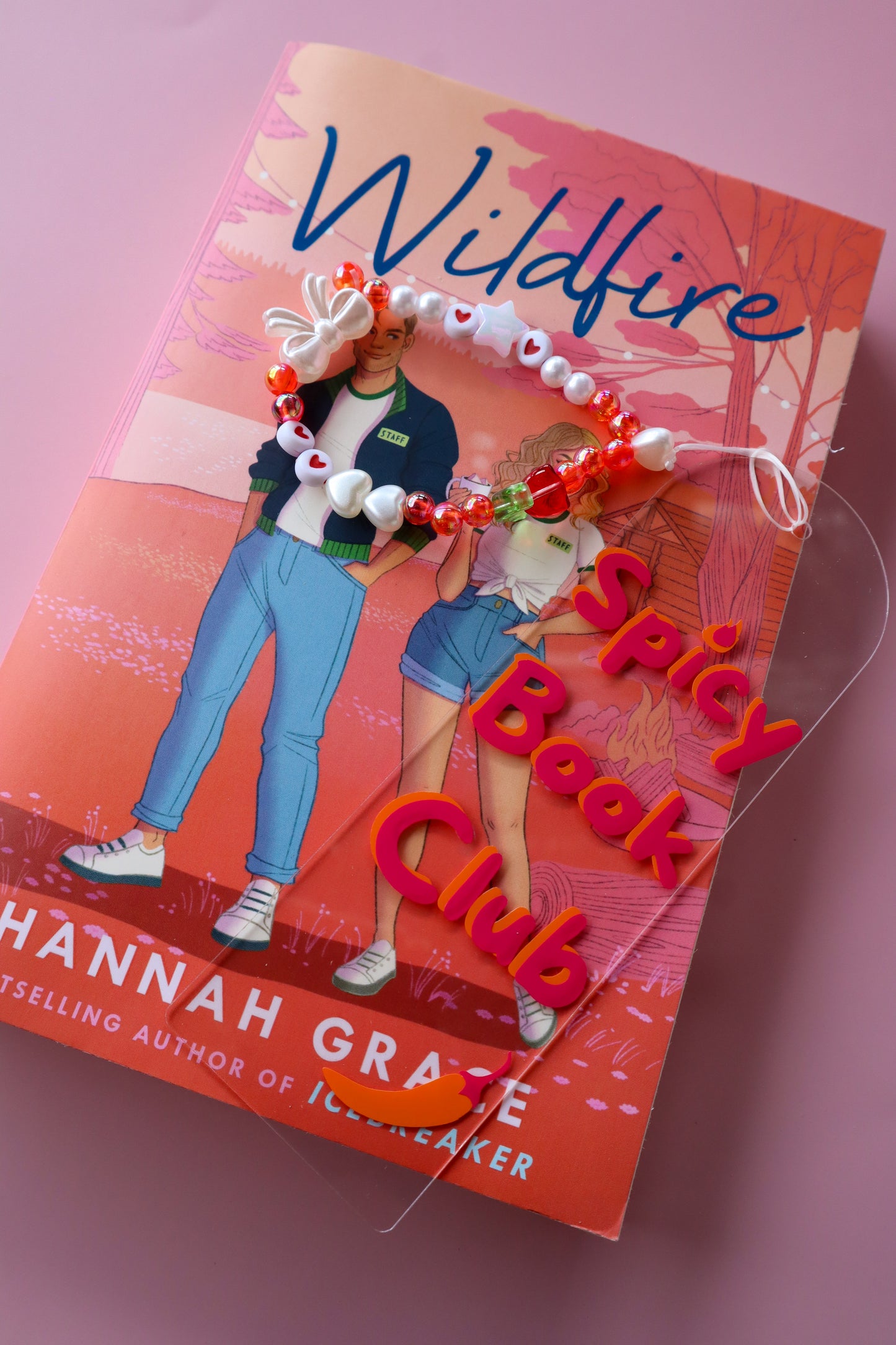 Wildfire Book Charm